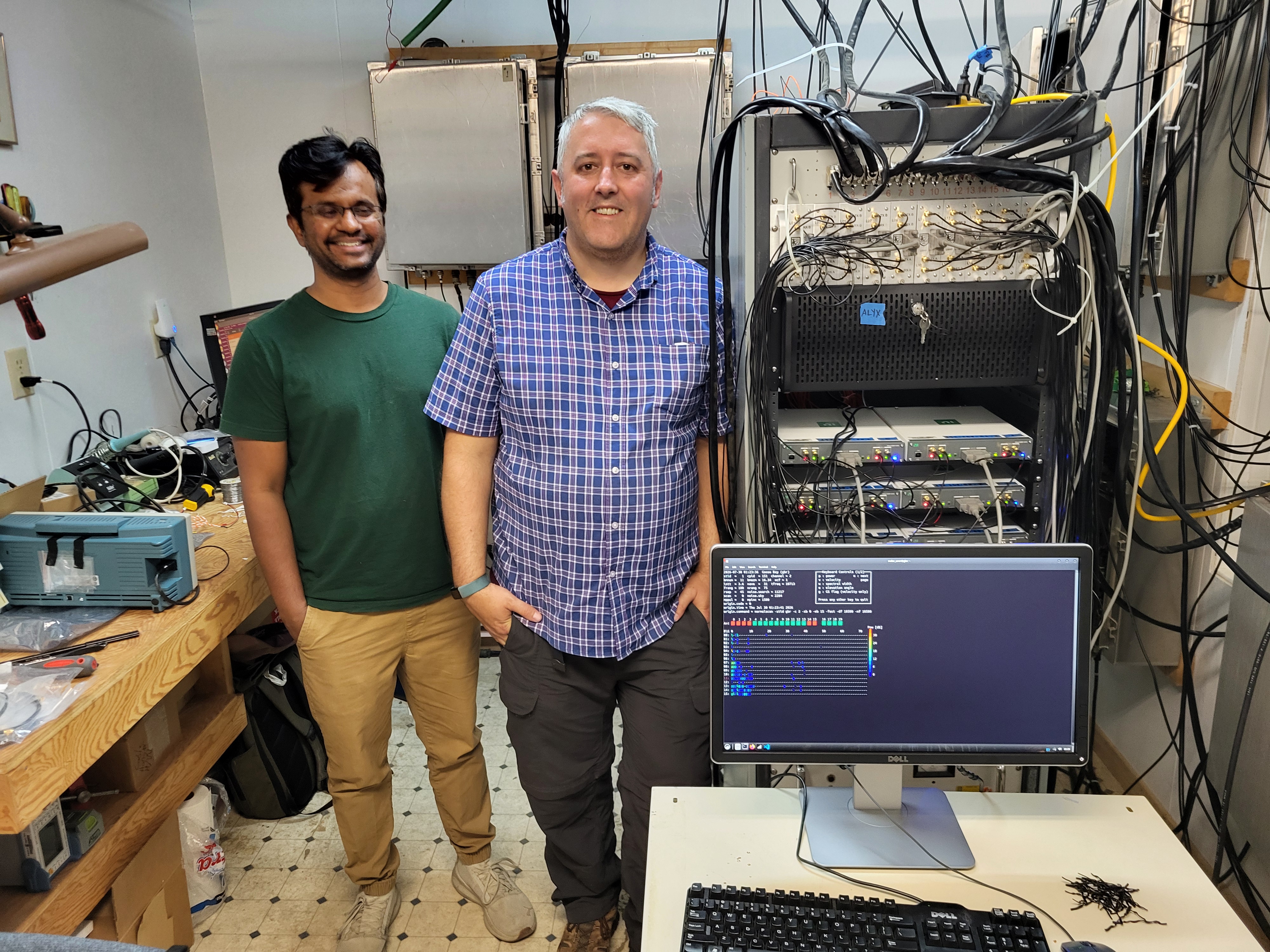 New USRP-based radar control electronics installed at the Goose Bay site
