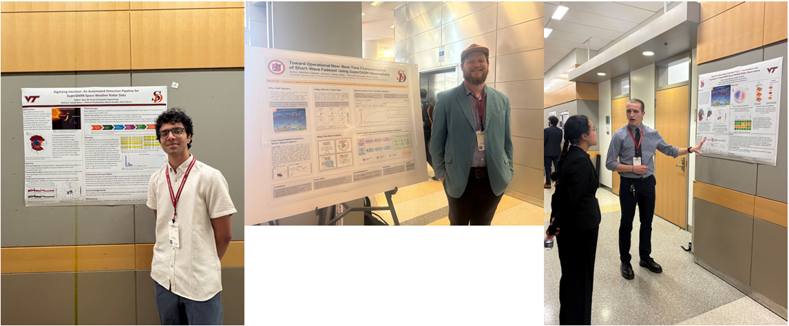 VT SuperDARN students present at REU showcase 
